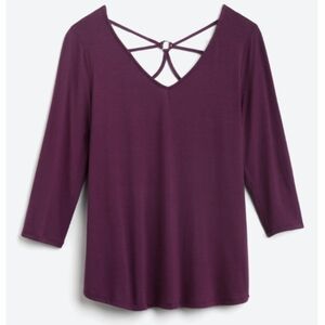 Ampton Back Detail Knit Top